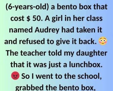 A 6-Year-Old Girl Stole My Daughter’s Lunchbox, and the Teacher Sided With the Thief.