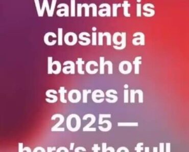 Walmart is closing a batch of stores in 2025