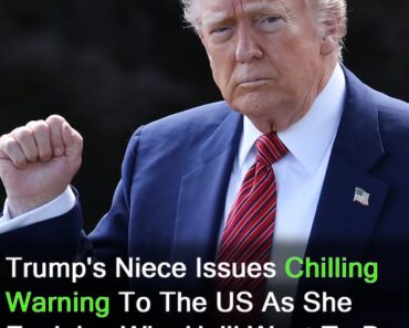 Mary Trump has chilling warning for US about president’s plan