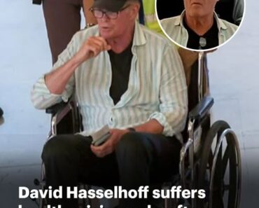 David Hasselhoff suffers airport health crisis weeks after ex wife killed herself… as insiders reveal why ‘he’s living on borrowed time’ ​