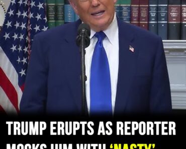 Trump erupts after reporter mocks him with Wall Street nickname