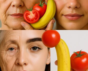 How to Use Banana and Tomato at Home for a Fresher, Smoother Look — Simple Homemade Method Full recipe in 1st comment