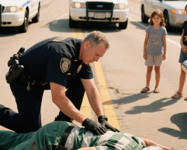 A police officer forced my 72-year-old husband to lie face