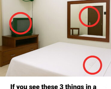 If you see these 3 things in a motel or hotel room, check out immediately