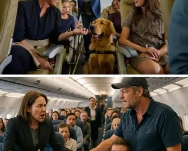 Woman Tries To Get Dog Kicked Off Flight — Then Blake Shelton Witnesses and Does Something That Leaves the Whole Plane Stunned!
