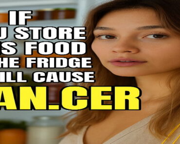 The danger of storing this in the refrigerator: a common habit that can affect your health
