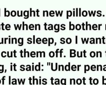 Are pillow tags illegal to remove?