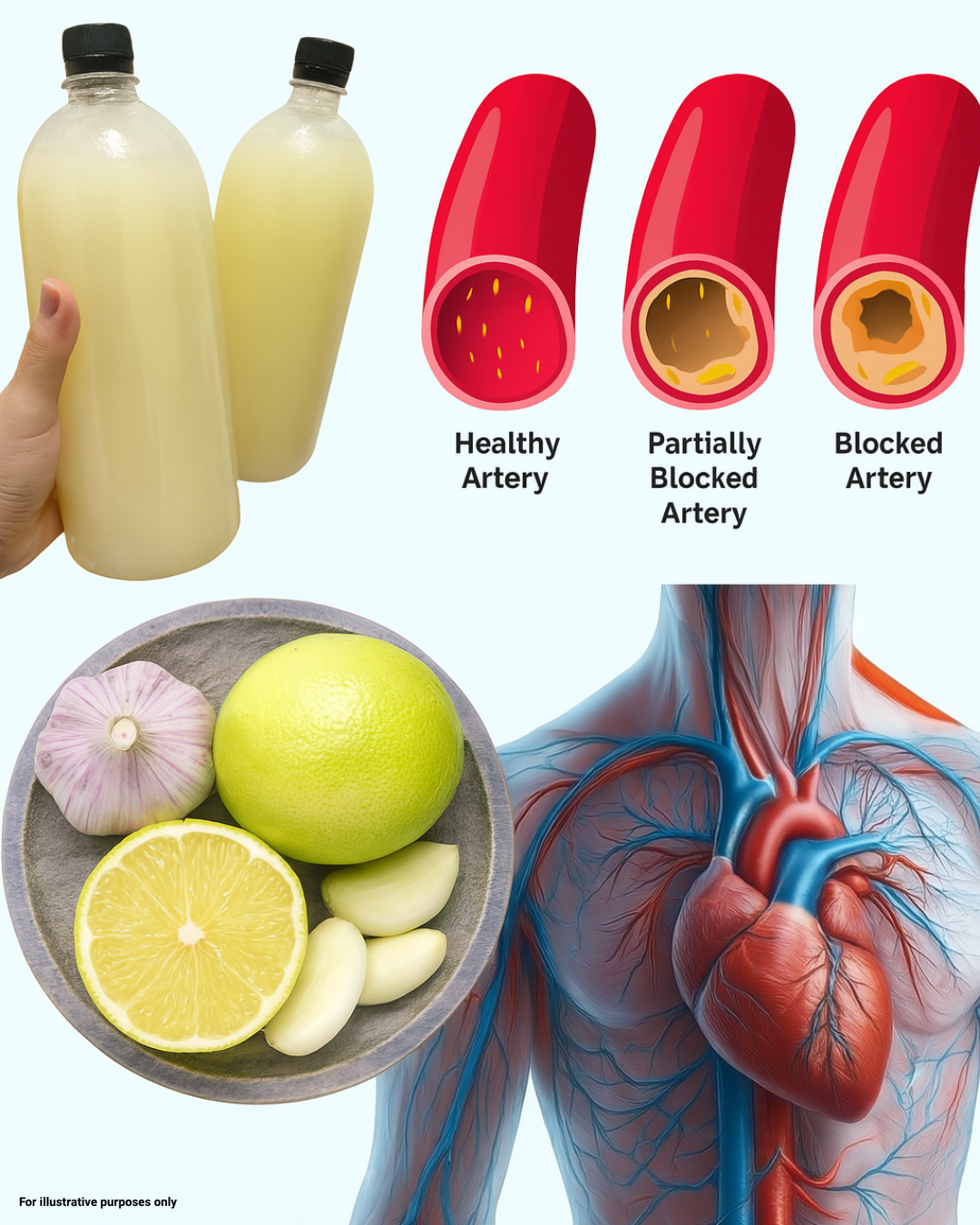 Only a Glass of This Juice Will Remove Clogged Arteries