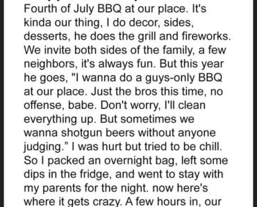 My Husband Excluded Me from the 4th of July BBQ –
