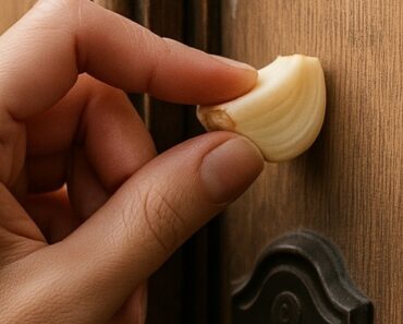 Rub garlic on your door. No one expected this!
