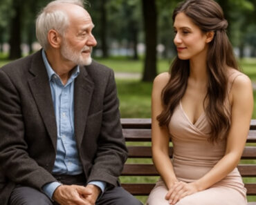 The young woman didn’t pass by the old man who had gotten lost on the road. The next day, something was waiting for her.