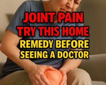 Joint pain? Try this home remedy before going to the doctor! Check 1st comment