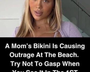 A Mom’s Bikini Is Causing Outrage At The Beach