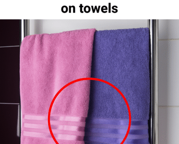 Those strips on your towels have a real purpose… and you might not have known it