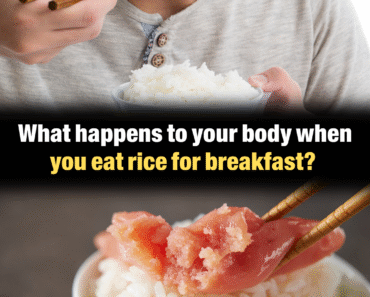 What happens to your body when you eat rice for breakfast?