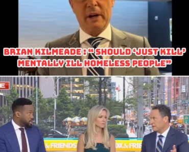 Fox News’ Brian Kilmeade after he casually suggested the U.S. should ‘just kill’ mentally ill homeless people by lethal injection, a remark made while discussing the brutal stabbing of Iryna Zarutska, and as his words spread, even longtime viewers were left shaken until, days later, Kilmeade appeared on air, voice subdued, admitting he was wrong and apologizing — but by then, the damage was done, leaving America to wrestle with a haunting question: can an apology erase a sent… See more Fox News’ Brian Kilmeade after he casually suggested the U.S. should ‘just kill’ mentally ill homeless people by lethal injection, a remark made while discussing the brutal stabbing of Iryna Zarutska, and as his words spread, even longtime viewers were left shaken until, days later, Kilmeade appeared on air, voice subdued, admitting he was wrong and apologizing — but by then, the damage was done, leaving America to wrestle with a haunting question: can an apology erase a sent… See more