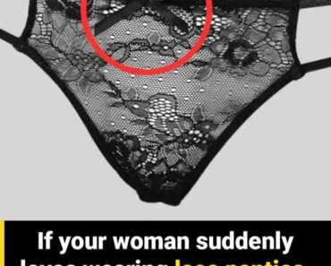 If your woman suddenly loves wearing lace panties, it means that she is ….