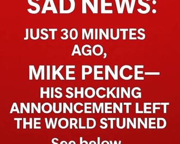 MIKE PENCE BREAKS DOWN IN TEARS DURING