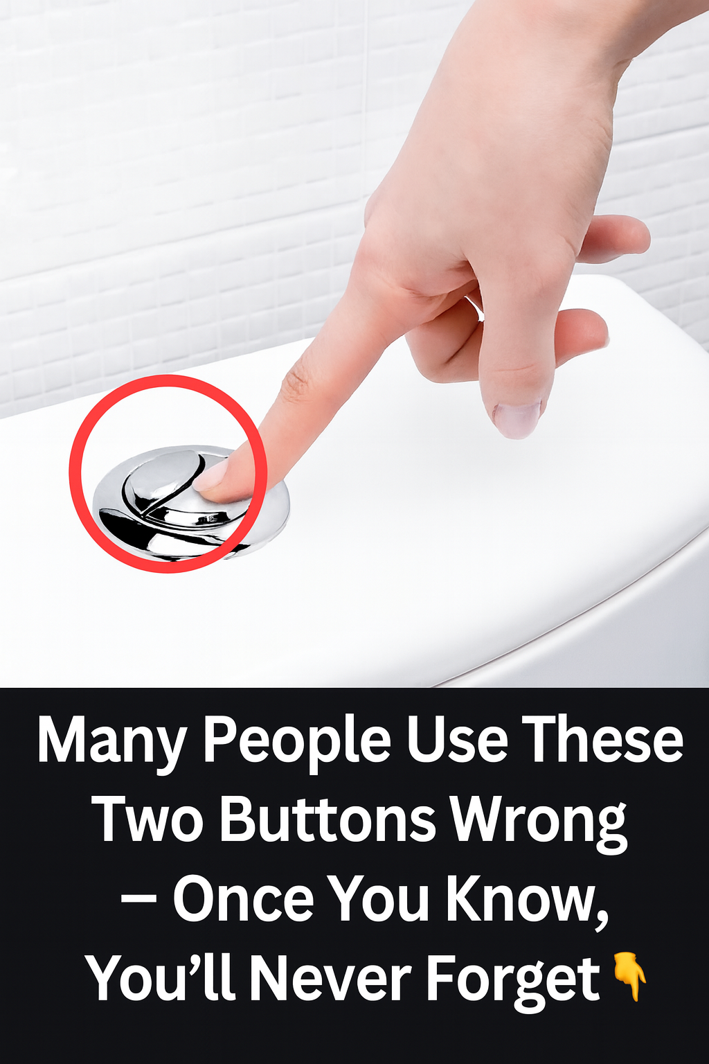 Until Now, Most People Thought These Two Buttons Were Just for Flushing — The Truth Will Surprise You! Until Now, Most People Thought These Two Buttons Were Just for Flushing — The Truth Will Surprise You!
