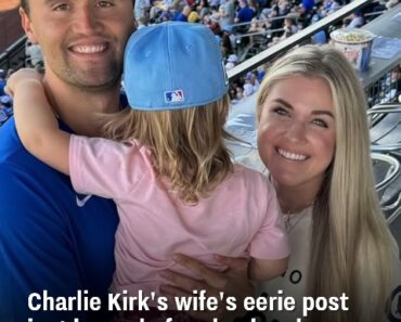 Charlie Kirk’s wife’s eerie Charlie Kirk’s wife’s eerie