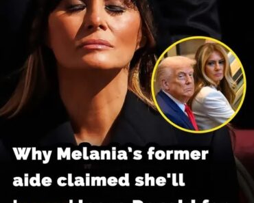 Why Melania Trump ‘will never leave’
