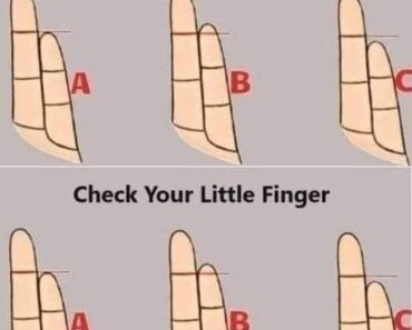 Your little finger reveals beautiful thin