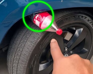 A Bottle Wedged Between the Wheel and Chassis of Your Car: What It Means and What to Do
