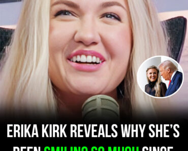 Erika Kirk reveals why she’s been sm