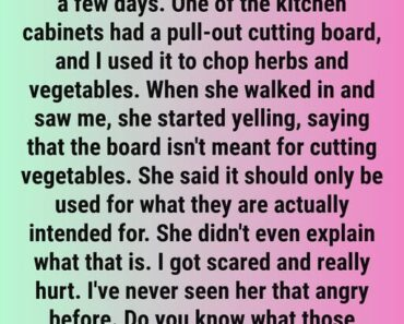 You Won’t Believe What That Pull-Out Cutting Board in Your Kitchen Was Actually Designed For!
